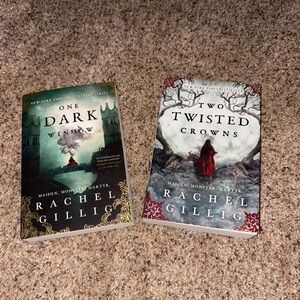 Rachel Gillig Book Set - One Dark Window & Two Twisted Crowns 🪄🃏📚